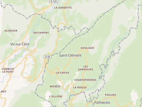 Plan de Saint-Clément