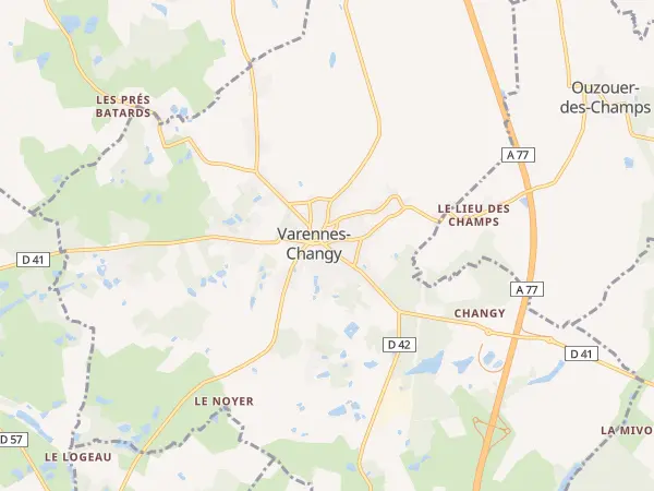 Plan de Varennes-Changy