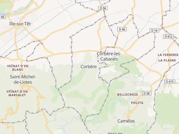 Plan de Corbère