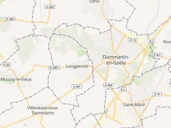 Plan de Longperrier