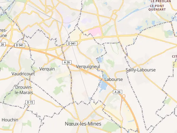 Plan de Verquigneul