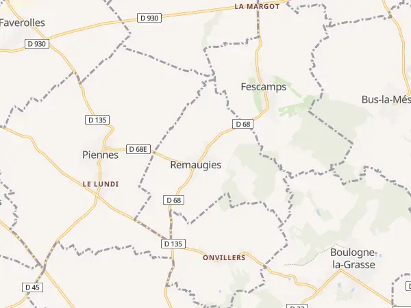 Plan de Remaugies