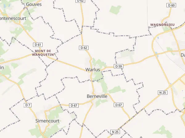 Plan de Warlus