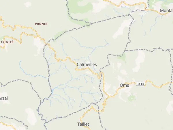 Plan de Calmeilles