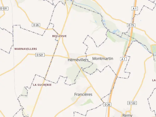 Plan de Hémévillers