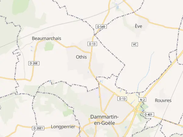 Plan de Othis