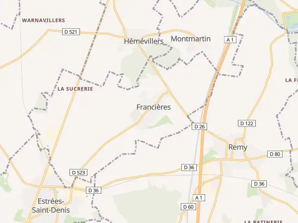 Plan de Francières