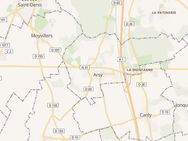 Plan de Arsy