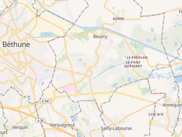 Plan de Beuvry