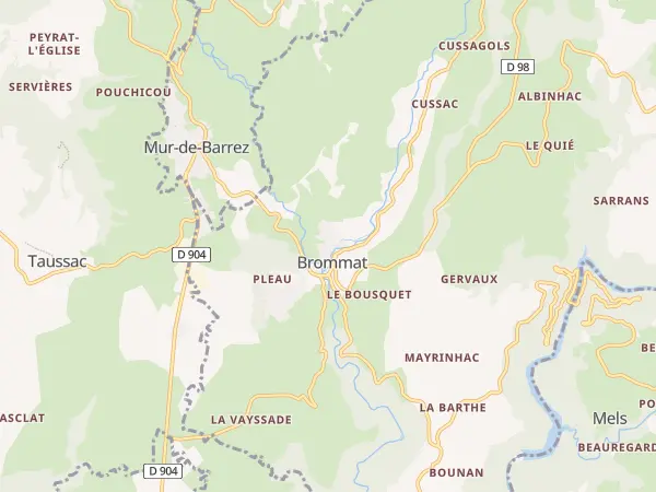 Plan de Brommat