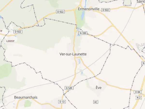 Plan de Ver-sur-Launette