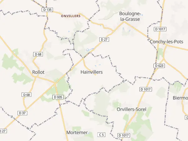 Plan de Hainvillers