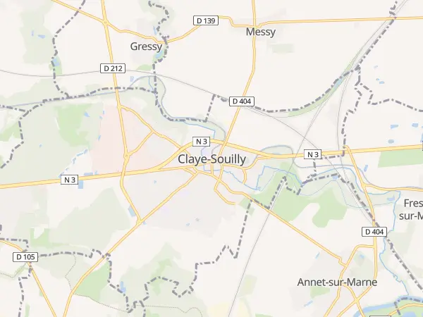 Plan de Claye-Souilly