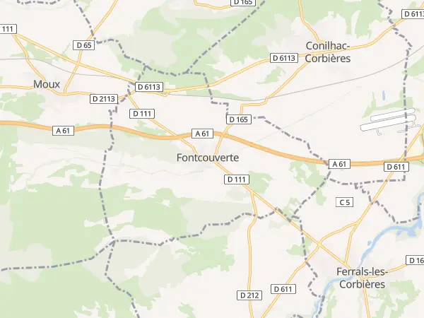 Plan de Fontcouverte