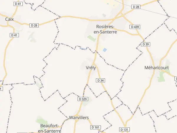 Plan de Vrély