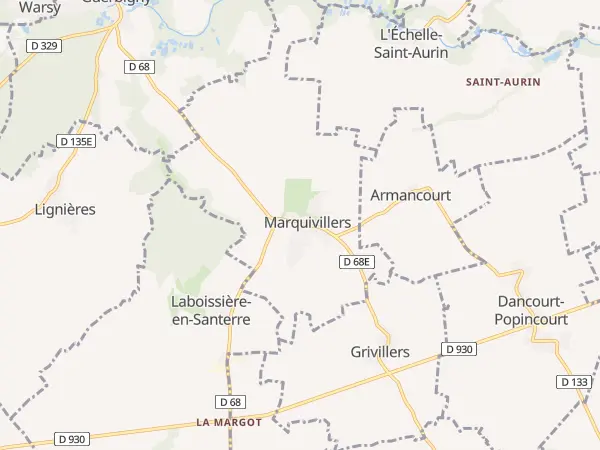 Plan de Marquivillers