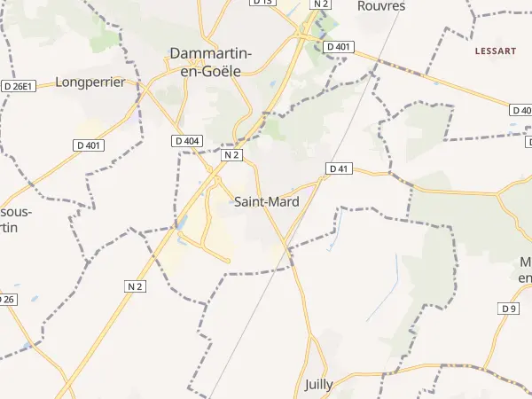 Plan de Saint-Mard