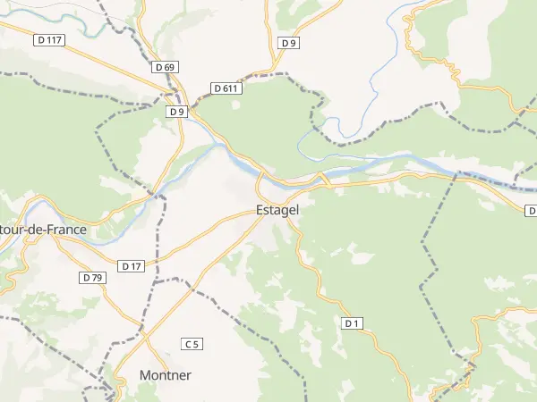 Plan de Estagel
