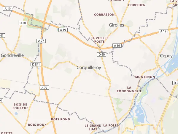 Plan de Corquilleroy