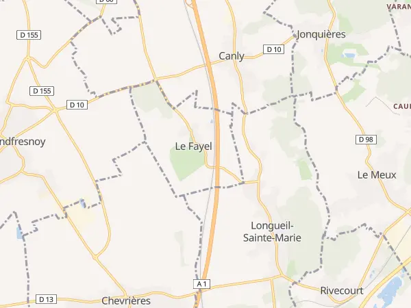 Plan du Fayel