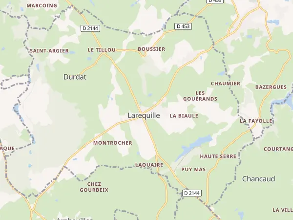 Plan de Durdat-Larequille