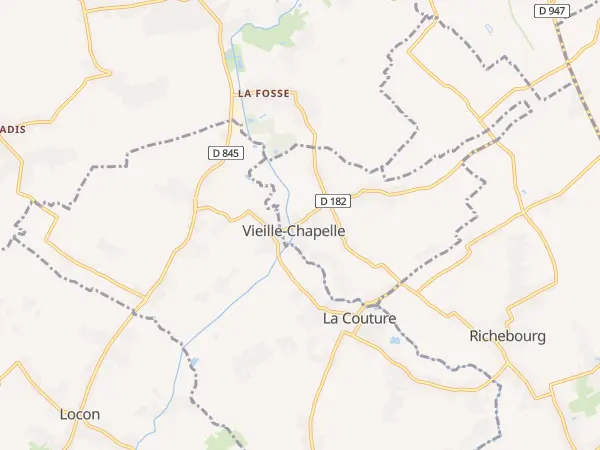 Plan de Vieille-Chapelle