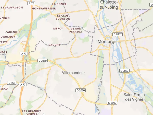 Plan de Villemandeur