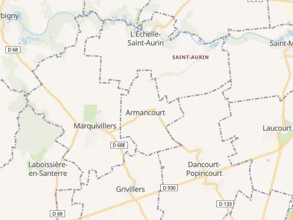 Plan de Armancourt