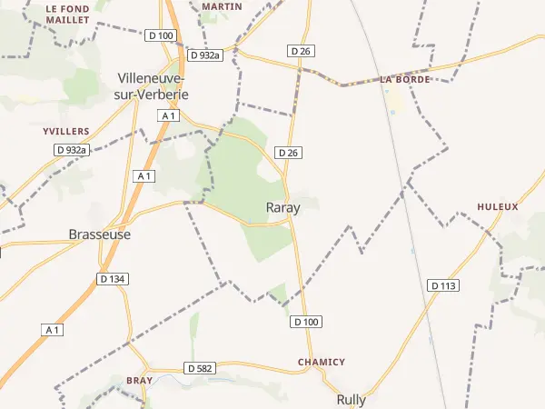 Plan de Raray
