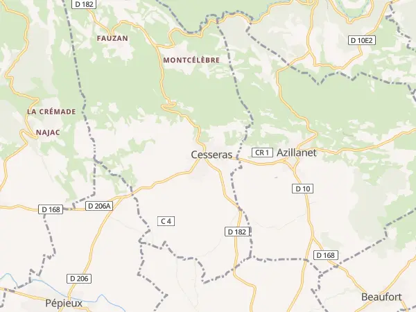 Plan de Cesseras
