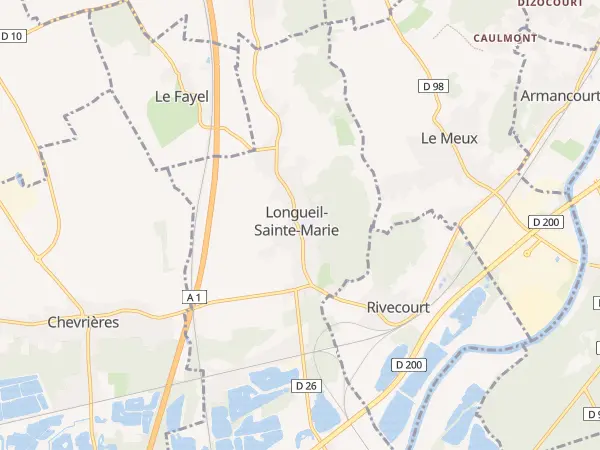 Plan de Longueil-Sainte-Marie