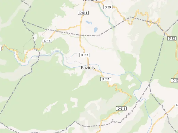 Plan de Paziols