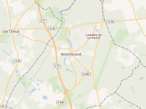 Plan de Boismorand