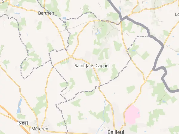 Plan de Saint-Jans-Cappel