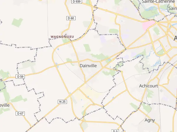 Plan de Dainville