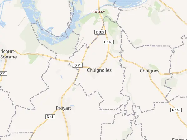 Plan de Chuignolles