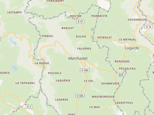 Plan de Marchastel