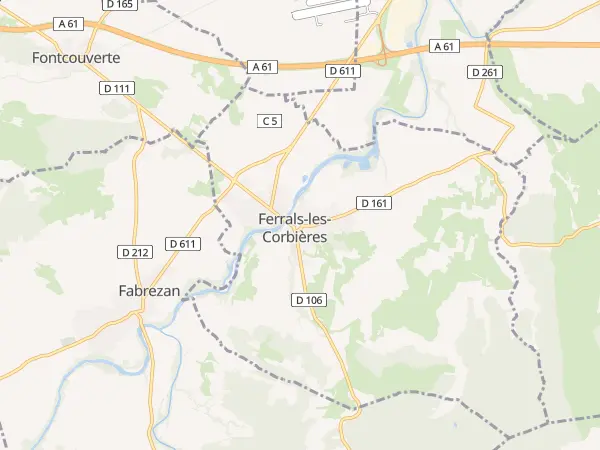 Plan de Ferrals-les-Corbières