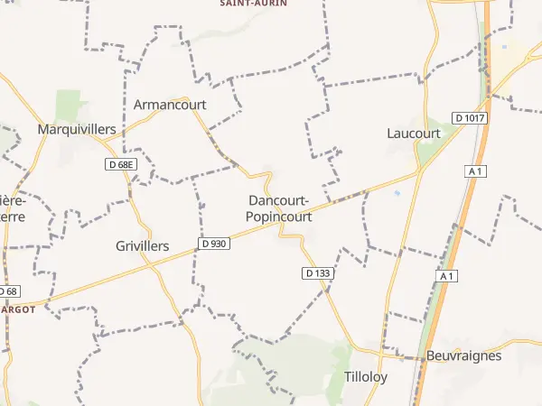 Plan de Dancourt-Popincourt