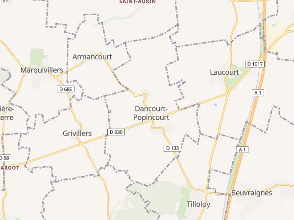 Plan de Dancourt-Popincourt