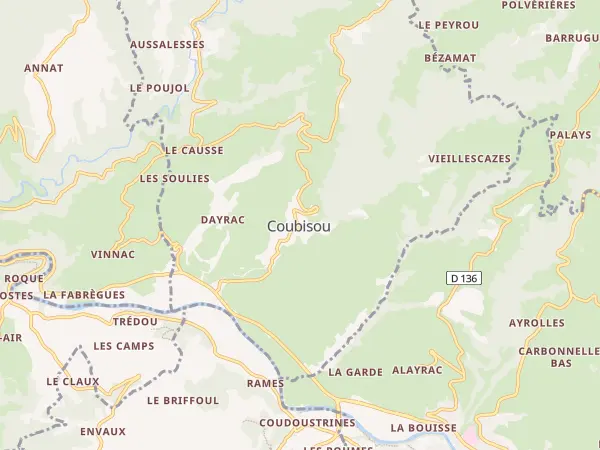 Plan de Coubisou
