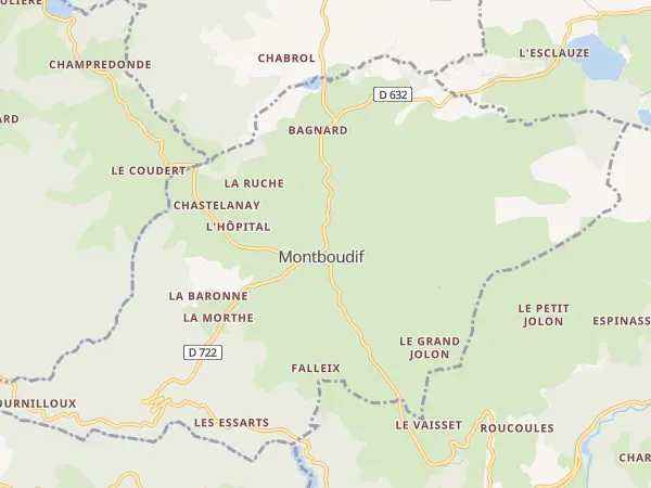 Plan de Montboudif