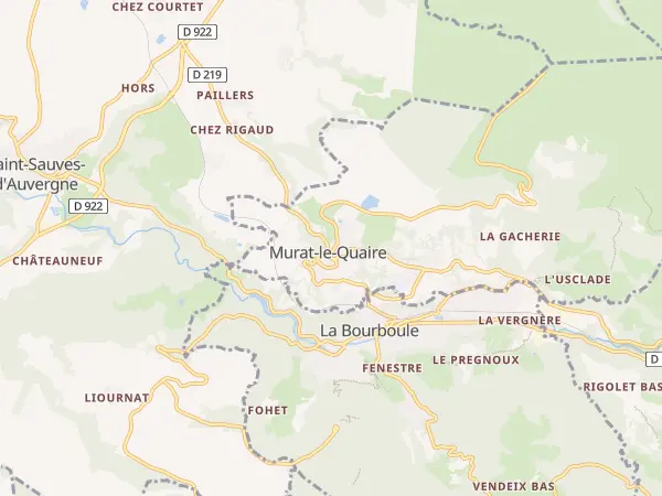 Plan de Murat-le-Quaire
