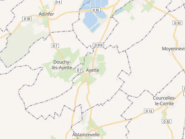 Plan de Ayette