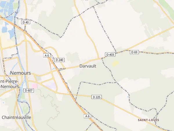 Plan de Darvault