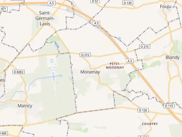 Plan de Moisenay