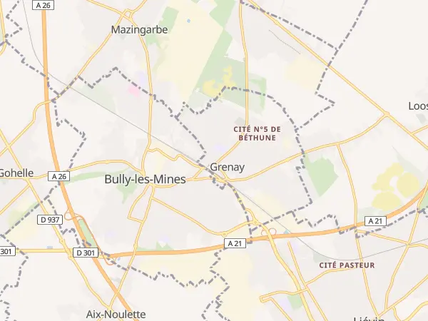 Plan de Grenay
