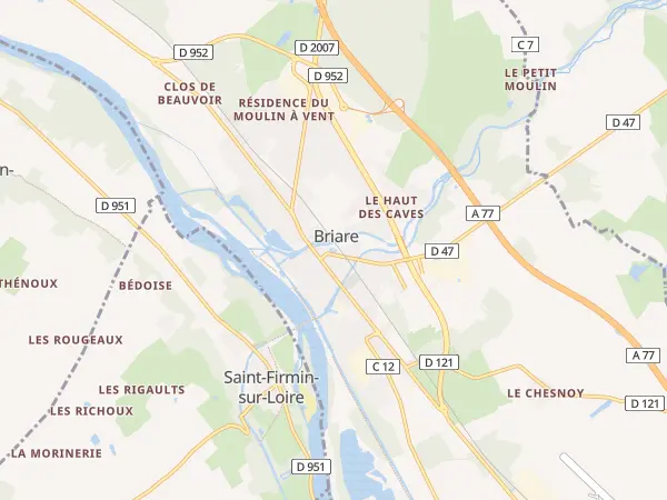 Plan de Briare