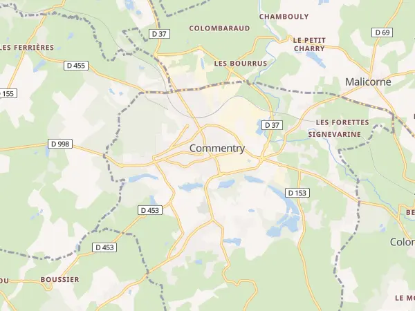 Plan de Commentry