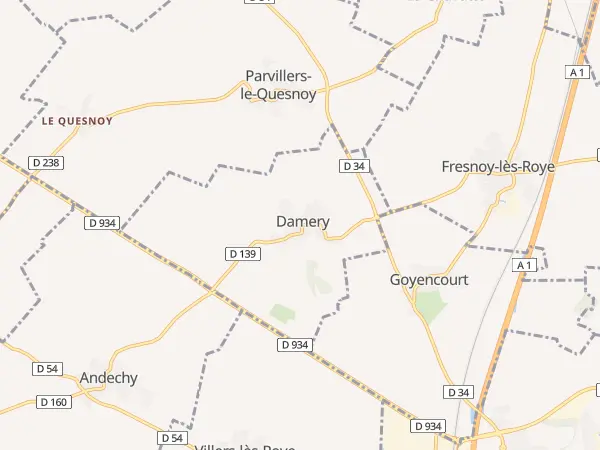 Plan de Damery